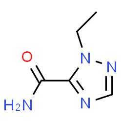 1H-1,2,4-Triazole-5-carboxamide,1-ethyl-(9CI) Structure