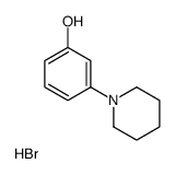 3-(Piperidin-1-yl)phenol hydrobromide Structure