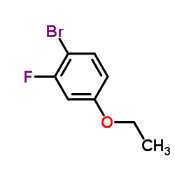 1-溴-4-乙氧基-2-氟苯结构式