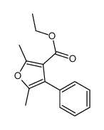 ethyl 2,5-dimethyl-4-phenylfuran-3-carboxylate结构式