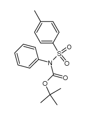 tert-butyl phenyl(tosyl)carbamate结构式
