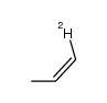 cis-[1-(2)H]Propene Structure