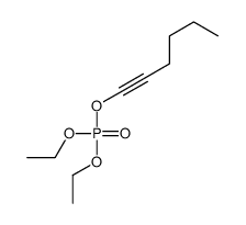 diethyl hex-1-ynyl phosphate结构式