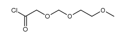 2-((2-methoxyethoxy)methoxy)acetyl chloride Structure