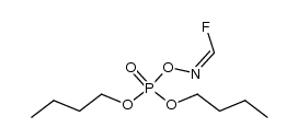 (Z)-dibutyl ((fluoromethylene)amino)oxyphosphonate结构式