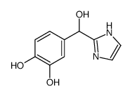 1,2-Benzenediol, 4-(hydroxy-1H-imidazol-2-ylmethyl)- (9CI) structure