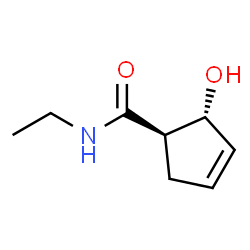 3-Cyclopentene-1-carboxamide,N-ethyl-2-hydroxy-,trans-(9CI) picture