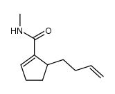 5-(but-3-en-1-yl)-N-methylcyclopent-1-enecarboxamide Structure