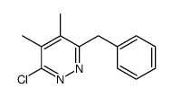 3-benzyl-6-chloro-4,5-dimethylpyridazine结构式