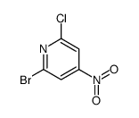 Name:2-bromo-4-nitro-6-chloropyridine Structure