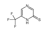 6-(Trifluoromethyl)-2(1H)-pyrazinethione Structure