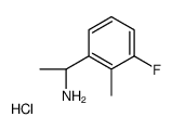 (1R)-1-(3-fluoro-2-methylphenyl)ethanamine,hydrochloride structure