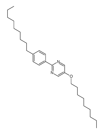 5-(Nonyloxy)-2-(4-nonylphenyl)-pyrimidine structure
