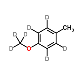 4-Methylanisole-d7-1 Structure