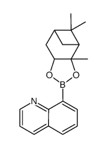 8-(3a,5,5-trimethylhexahydro-4,6-methanobenzo[d][1,3,2]dioxaborol-2-yl)quinoline Structure