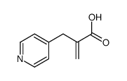 4-Pyridinepropanoicacid,-alpha--methylene-(9CI) Structure
