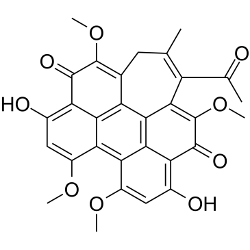 Hypocrellin B Structure