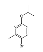 3-Bromo-6-isopropoxy-2-methylpyridine picture