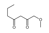 1-methoxyheptane-2,4-dione结构式