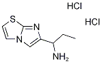 (1-Imidazo[2,1-b][1,3]thiazol-6-ylpropyl)amine dihydrochloride structure