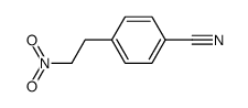 4-(2-nitroethyl)benzonitrile结构式