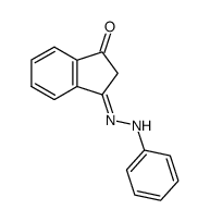 1,3-indanedione-1-phenylhydrazone结构式