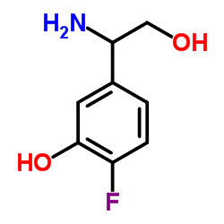 5-(1-Amino-2-hydroxyethyl)-2-fluorophenol Structure