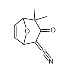 4-diazo-2,2-dimethyl-8-oxabicyclo[3.2.1]oct-6-en-3-one Structure