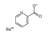 barium pyridine-2-carboxylate Structure