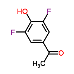 1-(3,5-Difluoro-4-hydroxyphenyl)ethanone structure