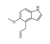 4-allyl-5-methoxyindole Structure