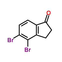 4,5-Dibromo-1-indanone Structure