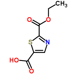 2-(Ethoxycarbonyl)-1,3-thiazole-5-carboxylic acid structure