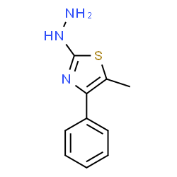 5-METHYL-4-PHENYL-2(3H)-THIAZOLONE HYDRAZONE结构式