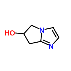 6,7-二氢-5H-吡咯并[1,2-A]咪唑-6-醇结构式