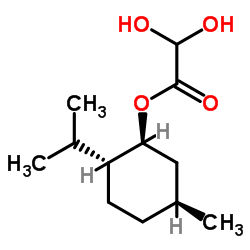 1-O-Dihydroxyacetyl-D-Menthol结构式
