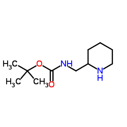 2-Boc-aminomethyl-piperidine Structure