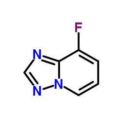 8-Fluoro[1,2,4]triazolo[1,5-a]pyridine结构式