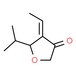 3(2H)-Furanone,4-ethylidenedihydro-5-(1-methylethyl)-(9CI) Structure