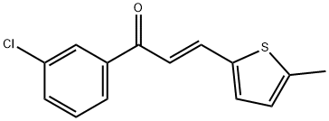 (2E)-1-(3-chlorophenyl)-3-(5-methylthiophen-2-yl)prop-2-en-1-one picture