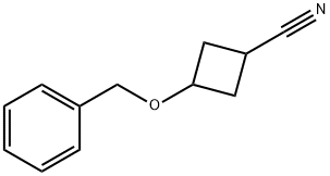 3-(苄氧基)环丁腈结构式