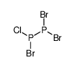 dibromo-[bromo(chloro)phosphanyl]phosphane结构式
