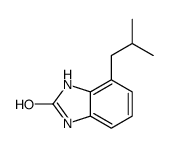 2H-Benzimidazol-2-one,1,3-dihydro-4-(2-methylpropyl)-(9CI)结构式