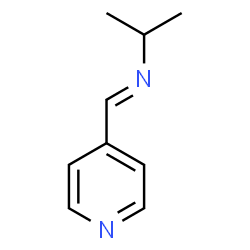 2-Propanamine,N-(4-pyridinylmethylene)-(9CI) Structure