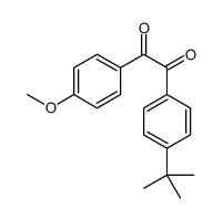 1-(4-tert-butylphenyl)-2-(4-methoxyphenyl)ethane-1,2-dione Structure