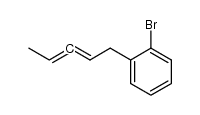 1-(2'-bromophenyl)-2,3-pentadiene Structure