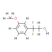 2,2-difluoro-2-(3-methoxyphenyl)ethan-1-ol Structure