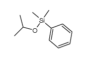 dimethyl(isopropoxy)phenylsilane结构式