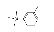 1-(TRIMETHYLSILYL)-3,4-DIMETHYLBENZENE structure