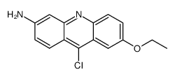 9-Chloro-7-ethoxy-3-acridinamine结构式